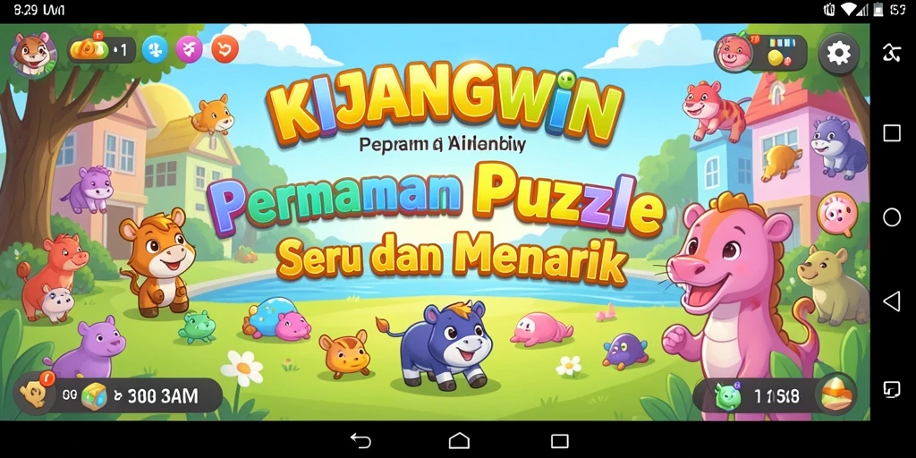 Screenshot gameplay KIJANGWIN yang menampilkan tantangan seru.