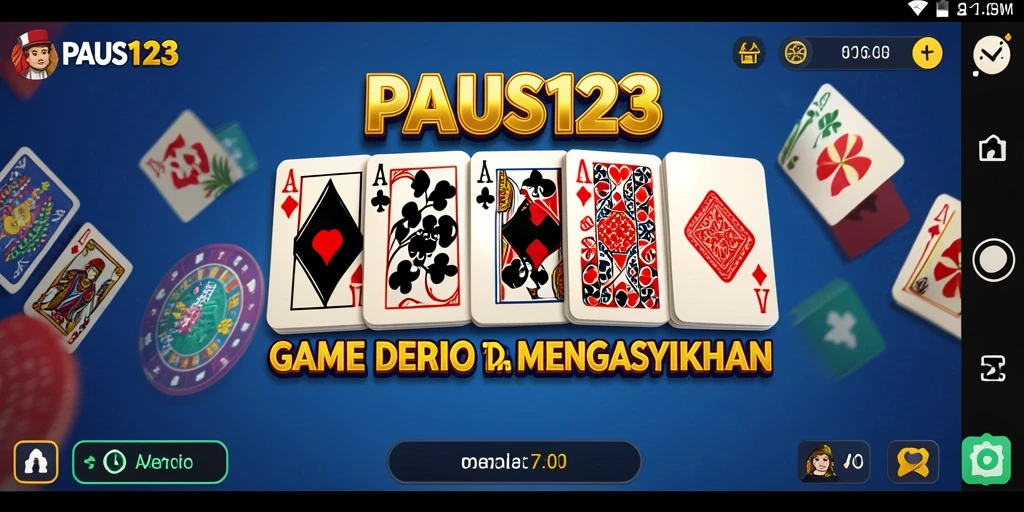 Tampilan menarik dari gameplay PAUS123 yang seru.