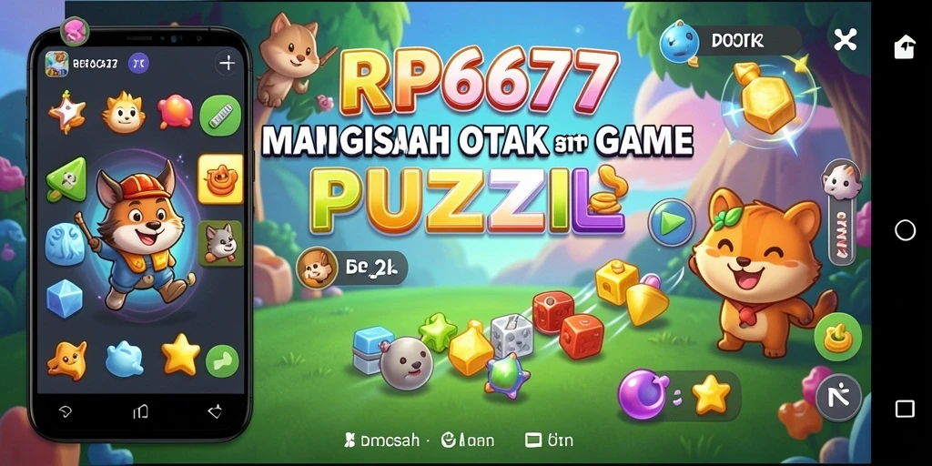 Screenshot gameplay RP6677 menampilkan tantangan puzzle yang menyenangkan.